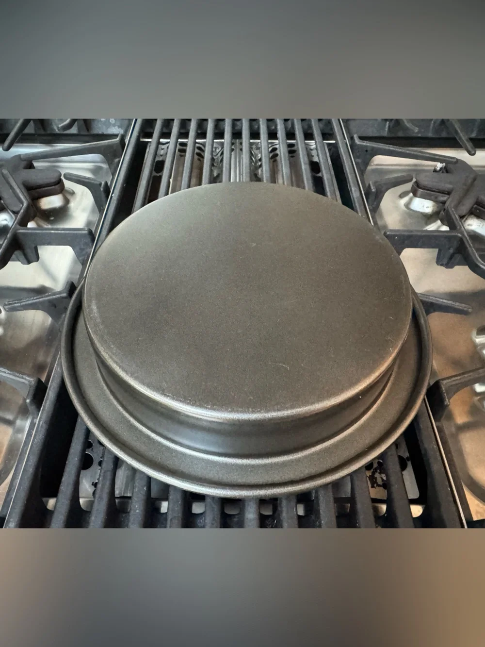 KitchenAid Carbon Steel 11” Cake Pan Nonstick Black (one)